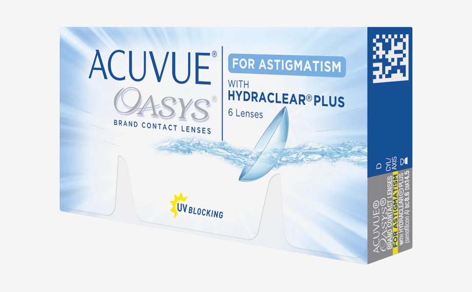 Линзы Acuvue OASYS for Astigmatism with Hydraclear Plus