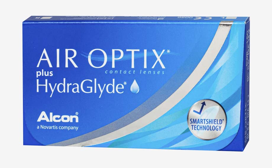 Линзы Air Optix (Alcon) Plus HydraGlyde