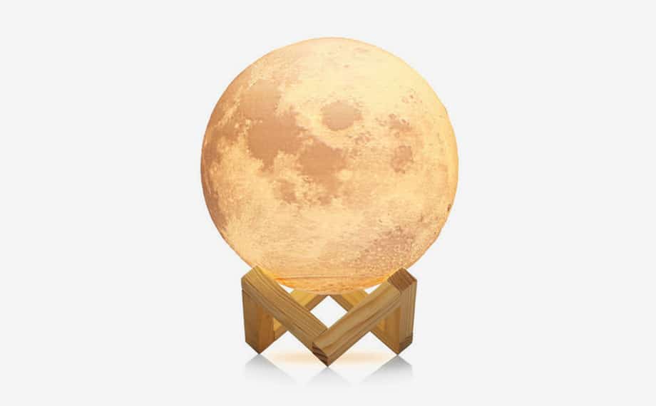 Умный ночник 3D шар Луна